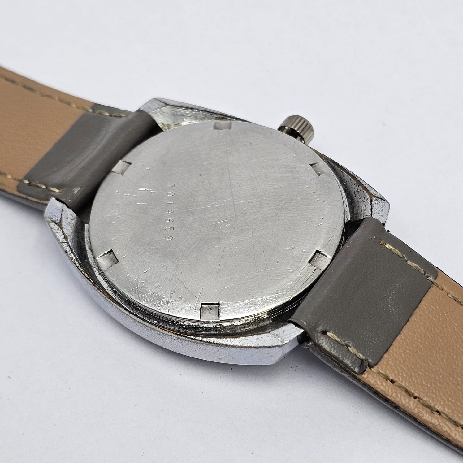 Yema Digital Jump Hour 36801 Manual Winding Vintage Men’s Watch