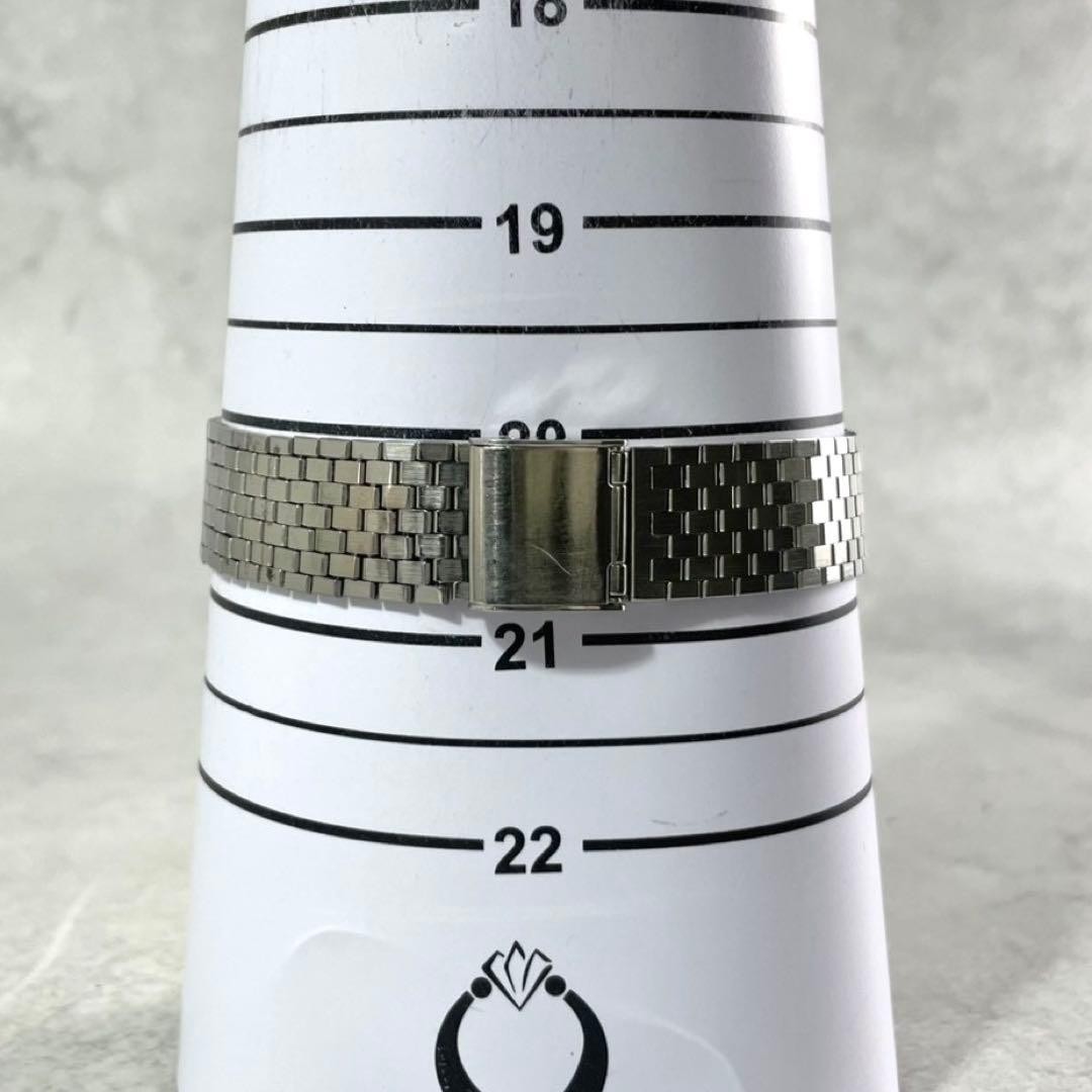 SEIKO King Quartz 4822-8120 Silver Watch Running 20.5cm/8.07in Japan used