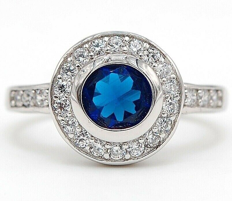 2CT Heat Treated Kyanite 925 Solid Sterling Silver Ring Sz 6 NB3-4