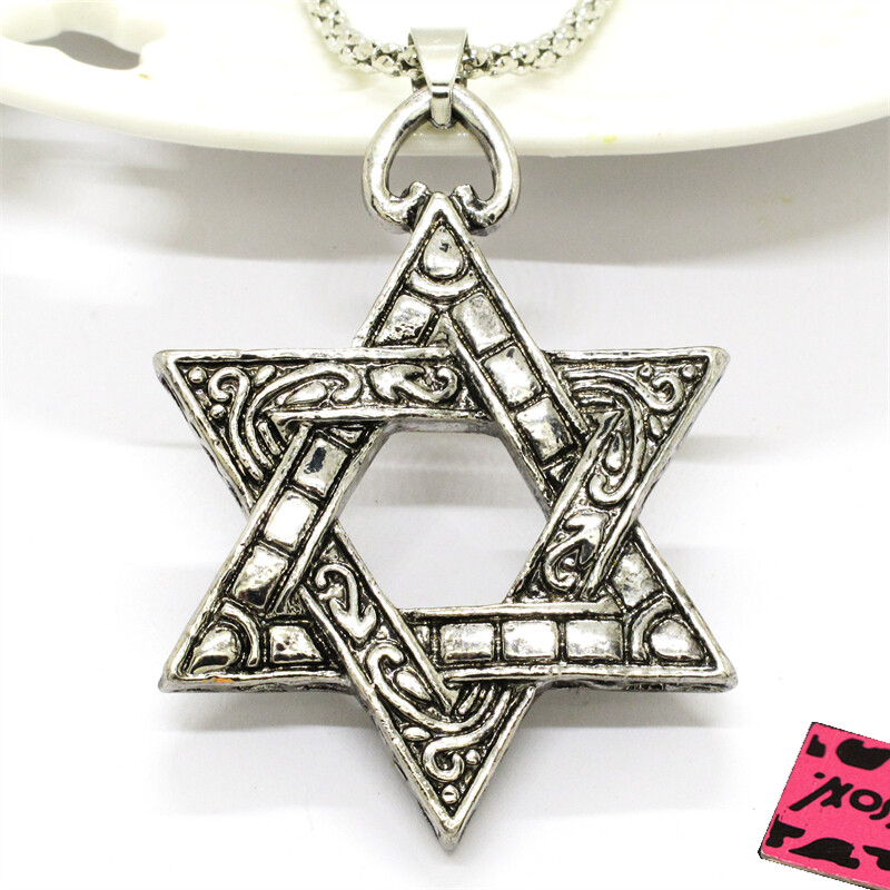 Fashion Women Bling Rhinestone Magic Star Crystal Pendant Chain Necklace