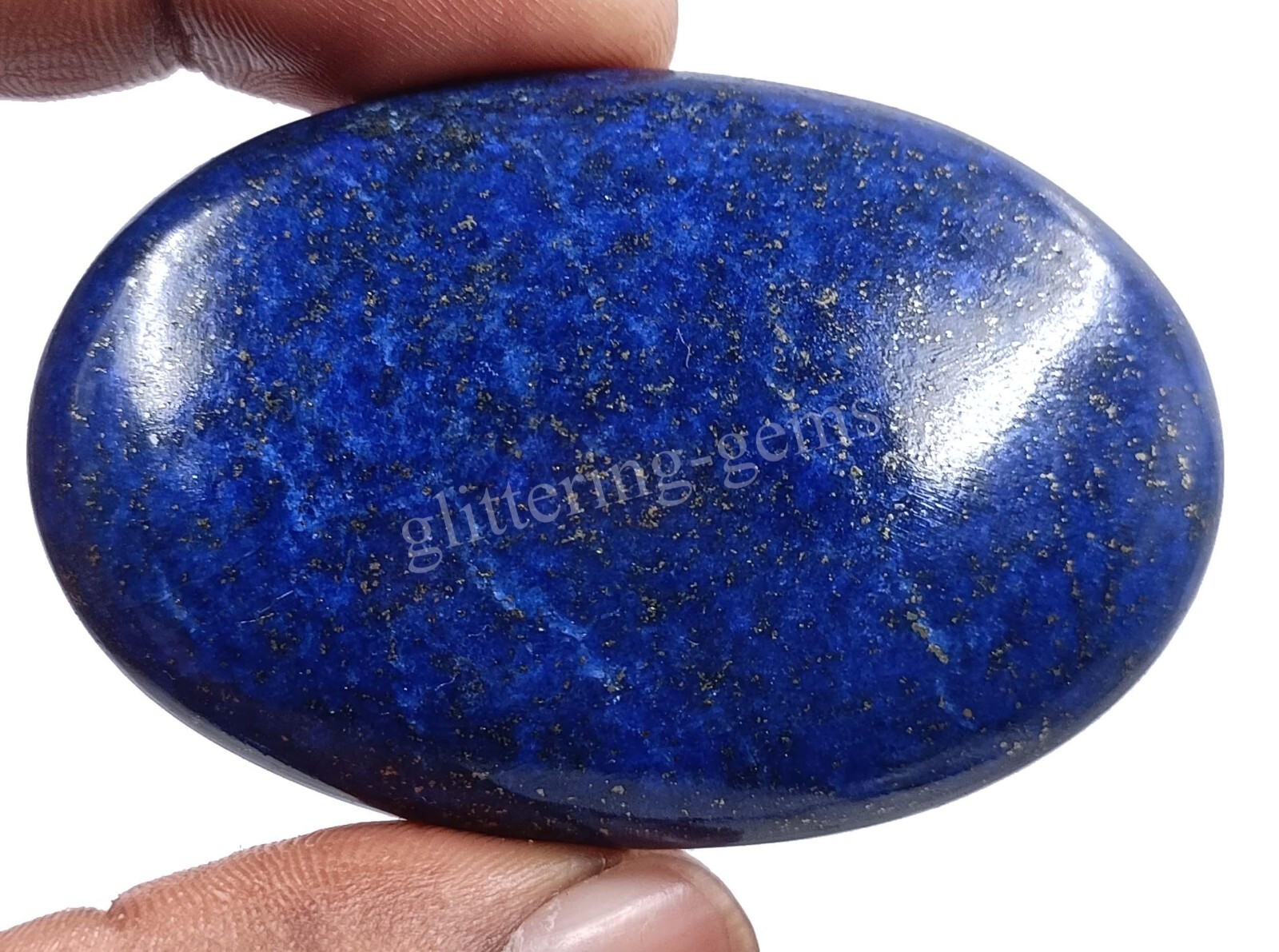 218.00 CT Oval Cut Natural Blue Lapis Lazuli IGL Certified Opaque Loose Gems M25