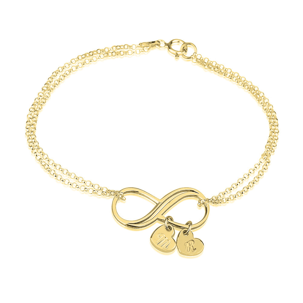 Personalized Infinity Bracelet custom gift handmade