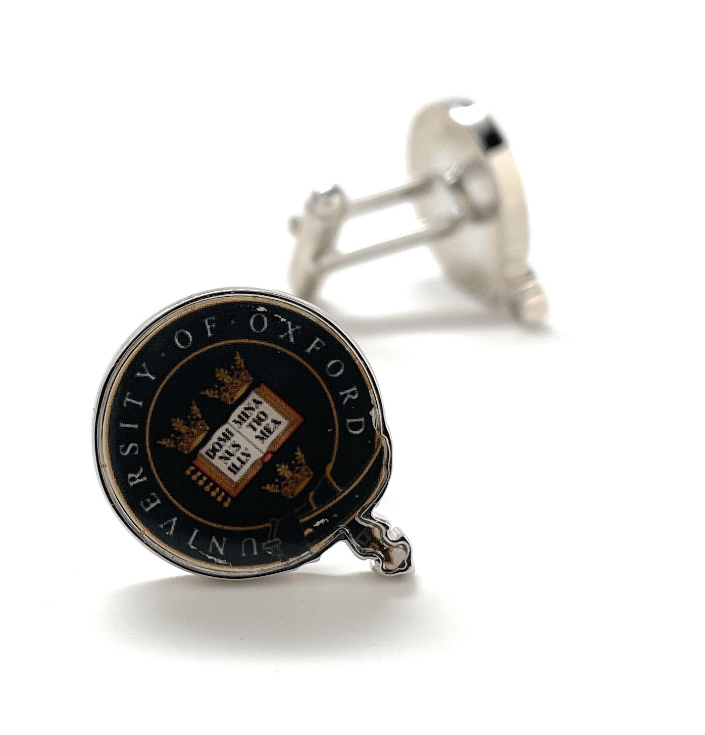 Oxford British Cufflinks British University Emblem Shield Crest England College