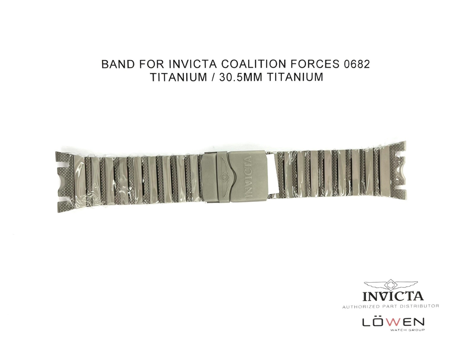 Authentic Invicta Coalition Forces 0682 Titanium 30.5mm Watch Band