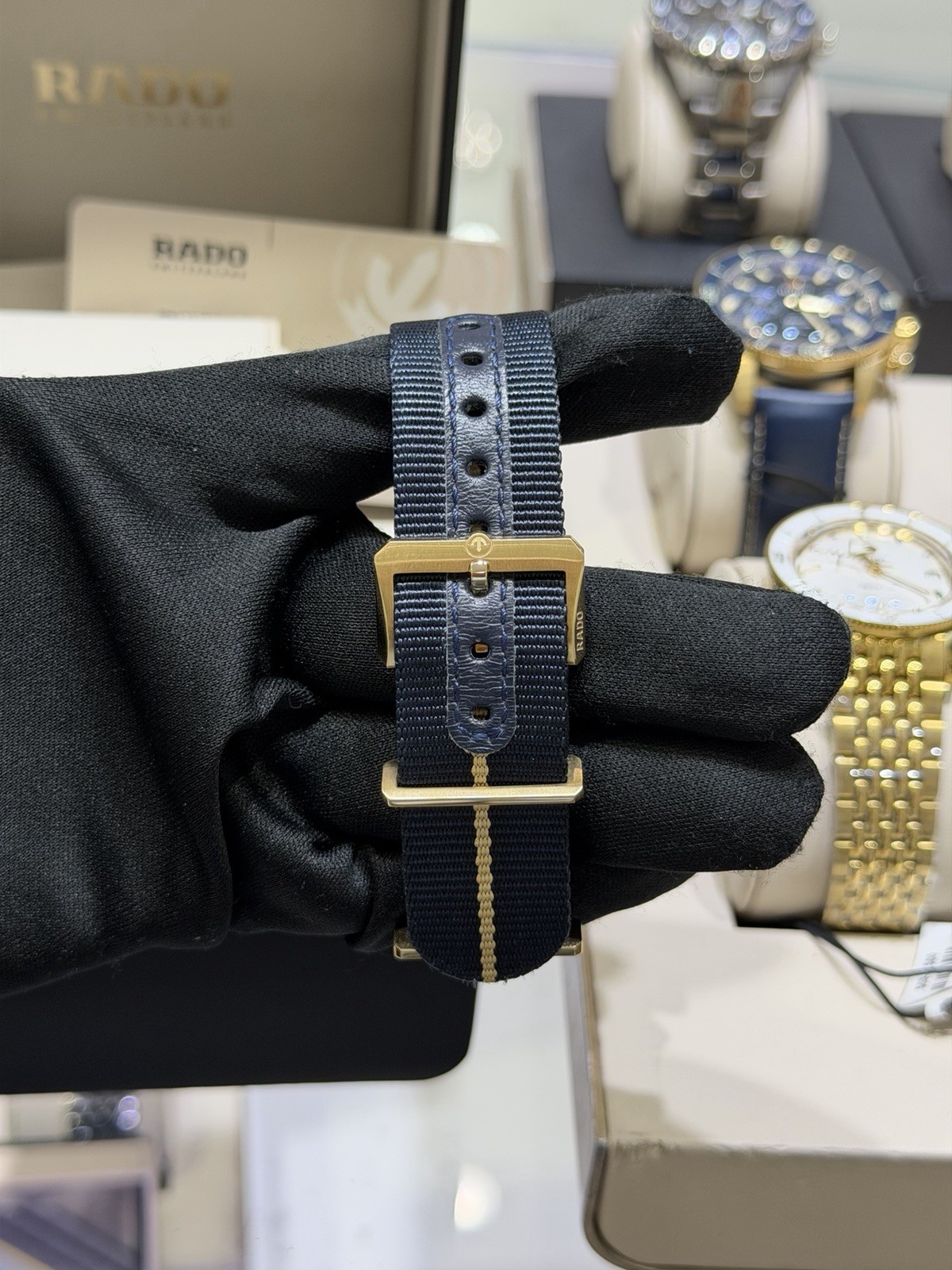New Rado Captain Cook Automatic Chronograph Blue Dial Men’s Watch R32146208