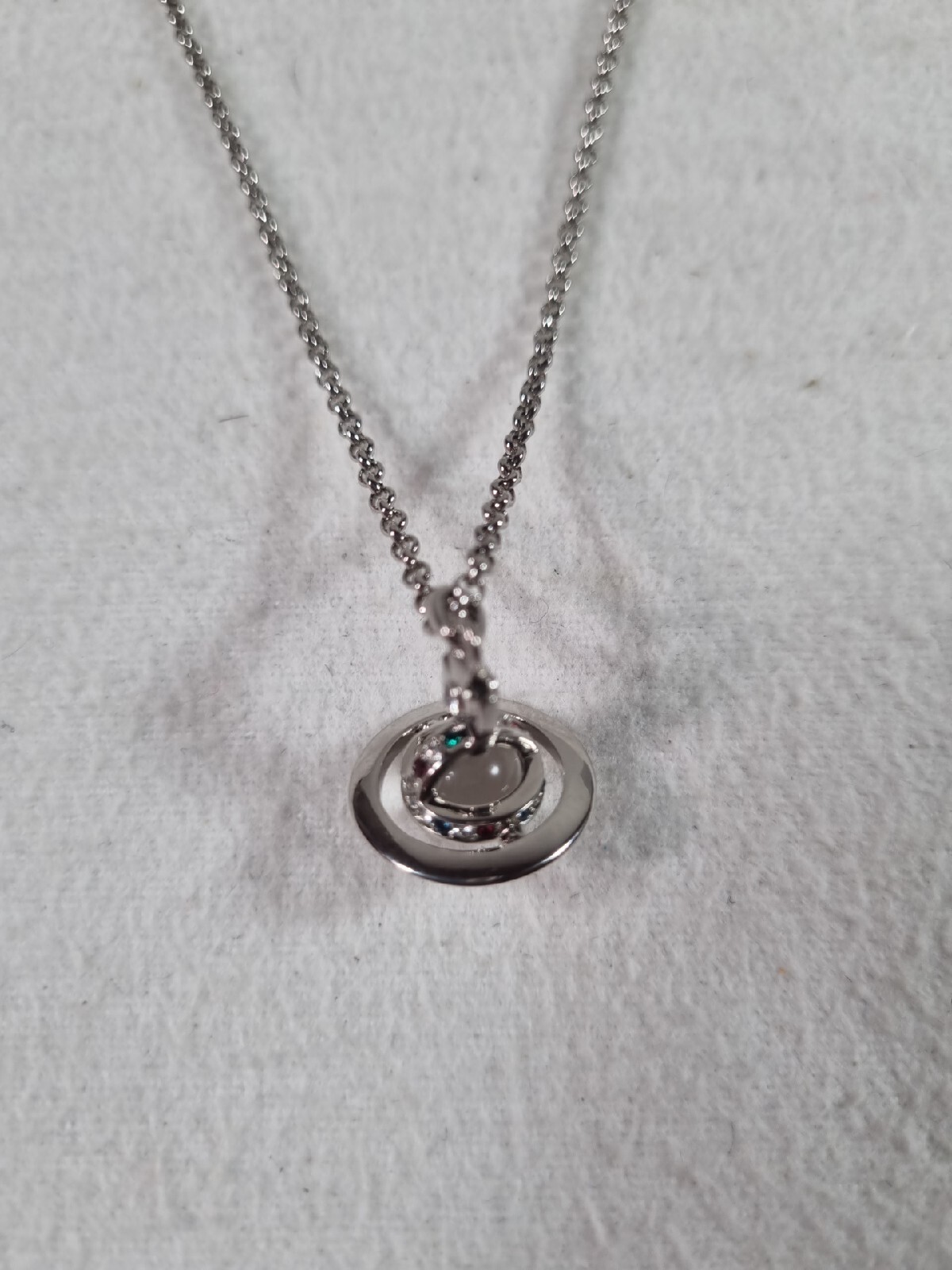 VIVIENNE WESTWOOD NEW TINY ORB PENDANT NECKLACE