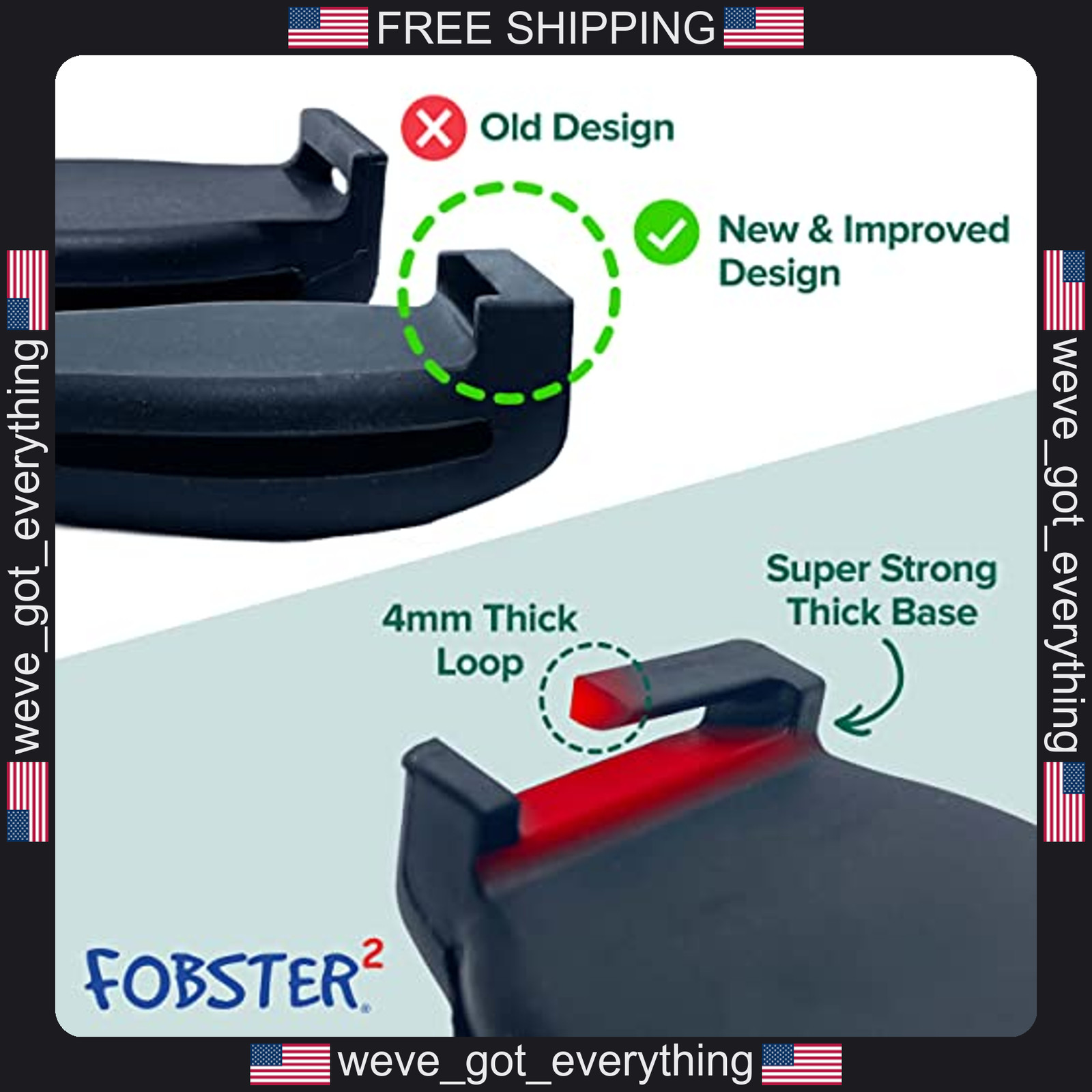 Single Black Food Theme Silicone Key Fob Bracelet for Adults