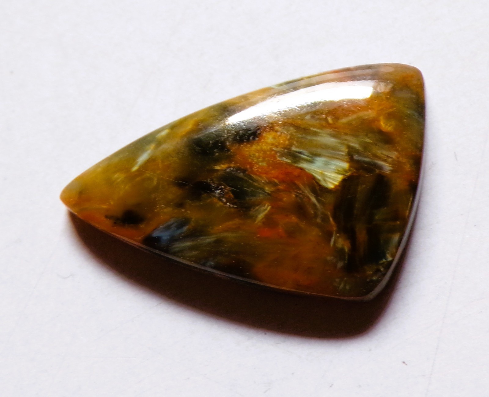 9.05 Cts Natural Pietersite Cabochon Loose Gemstone 23X13.5X4MM 09