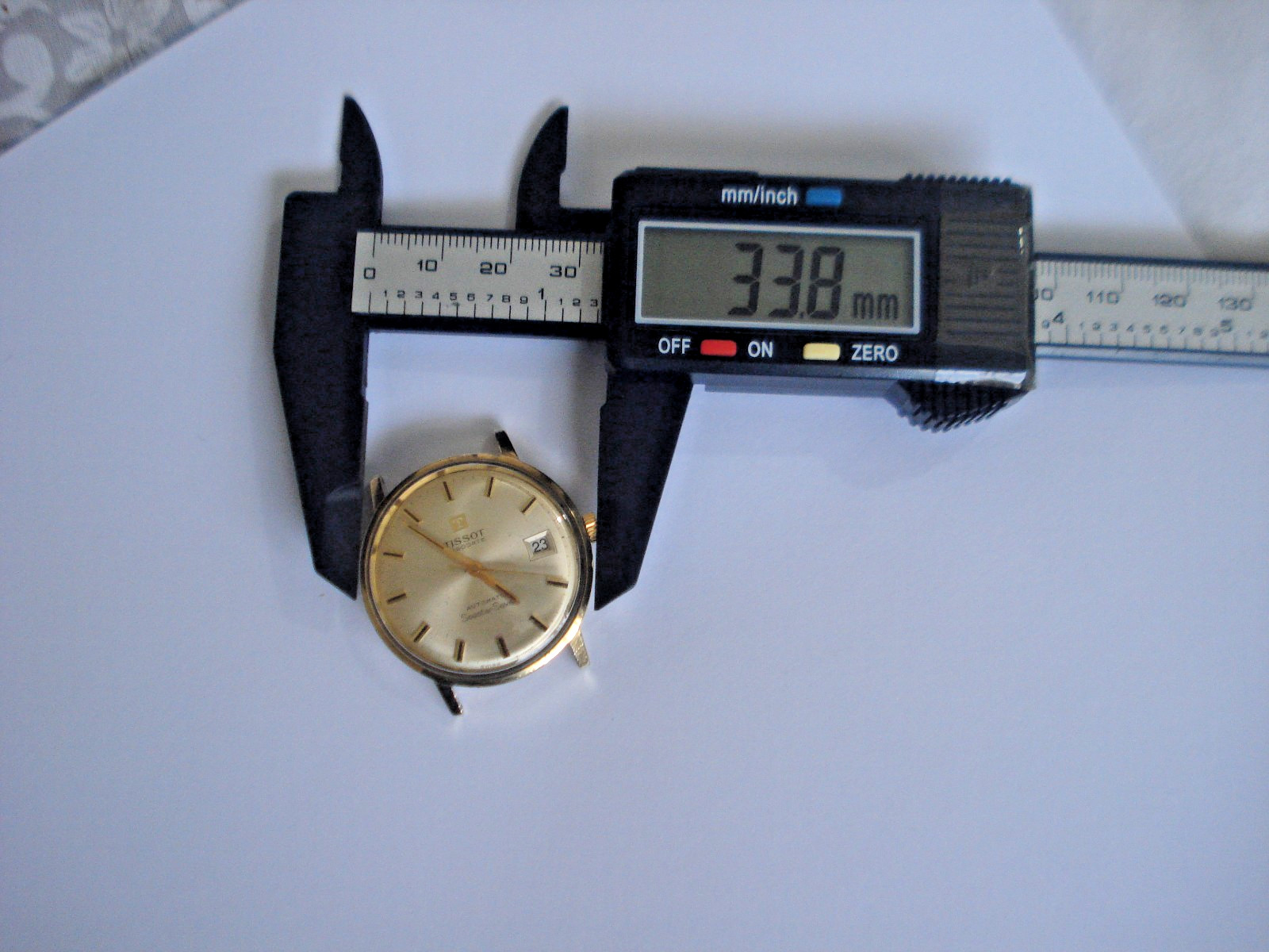 HEAVY 9ct SOLID GOLD VINTAGE FINE GENT’S TISSOT SEASTAR SEVEN AUTOMATIC WATCH