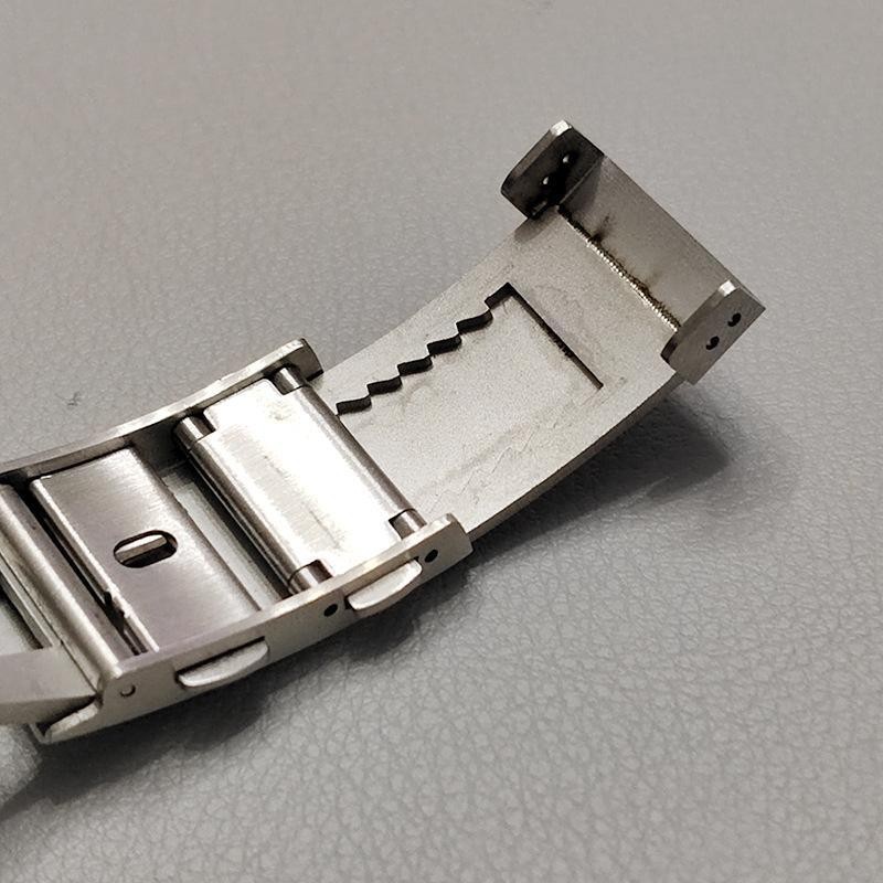 16/18/20/22mm 316L Stainless Steel Watch Clasp Adjustable Folding Buckle Metal