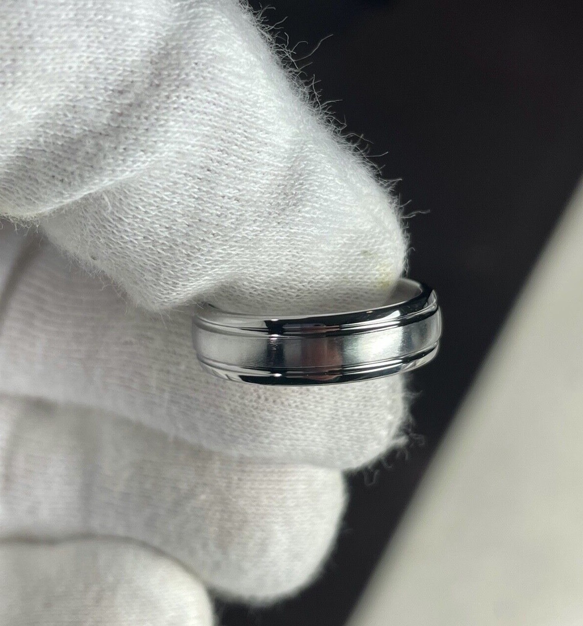 Men’s Titanium Ring, 6mm Width, Wedding Band, Non-Traditional