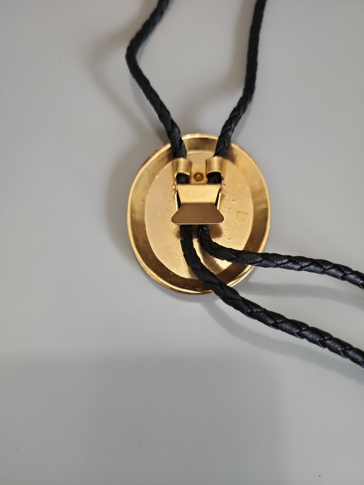 Peacock Feather Bolo Tie