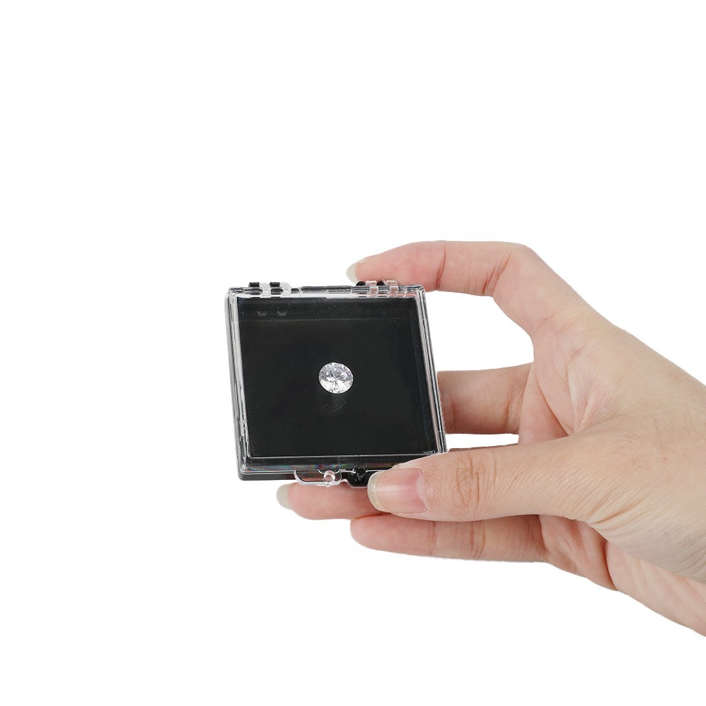 GemTrue Gemstone Box Sticky Gel Pad Diamond Holder Black Color (12pcs a pack)