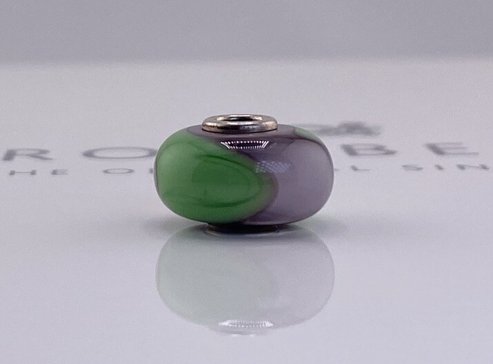 Trollbeads Mint Lavander Armadillo Bead