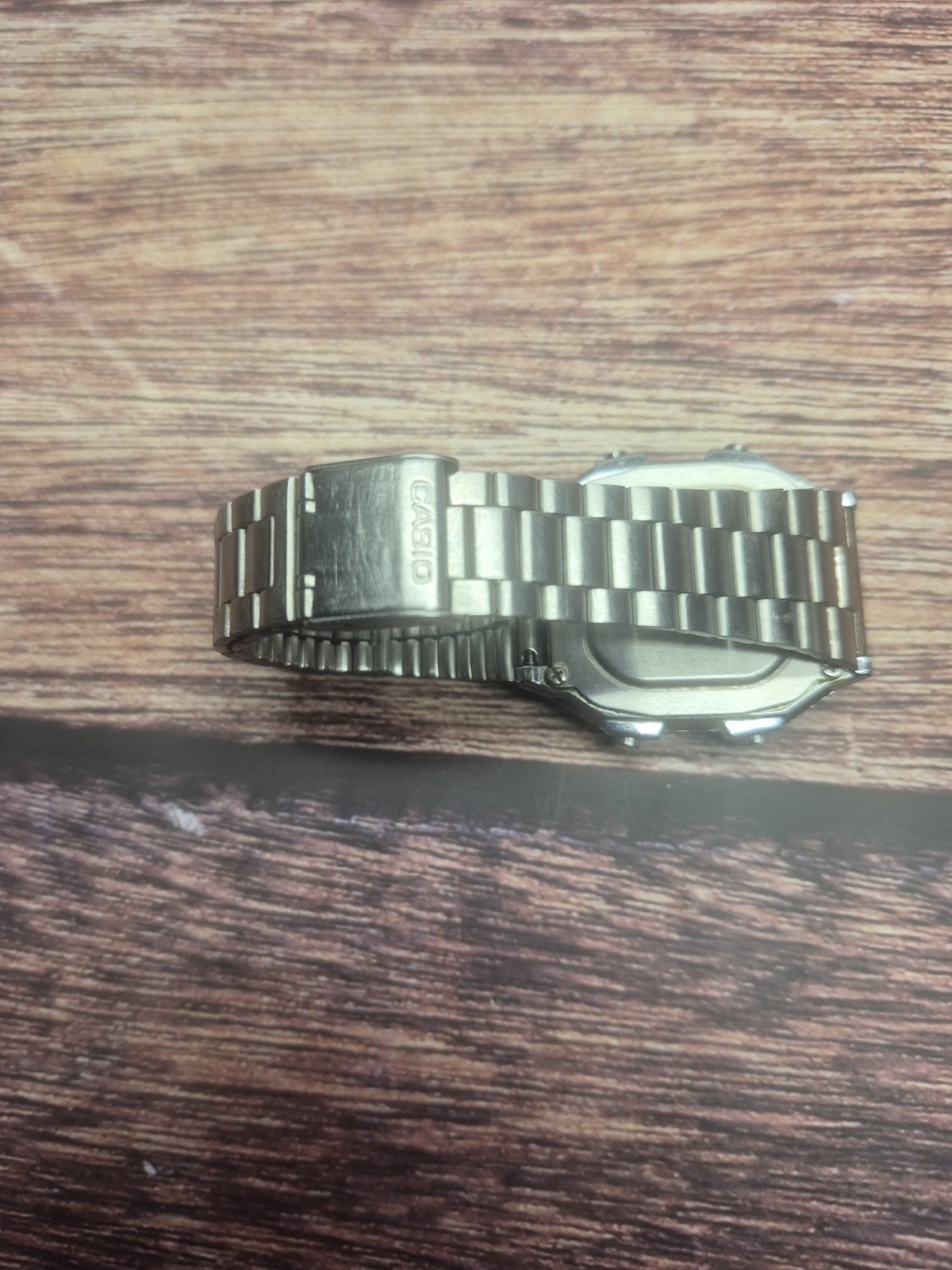 Casio A178W Vintage Digital Men’s Watch Silver Stainless Steel Illuminator Dual