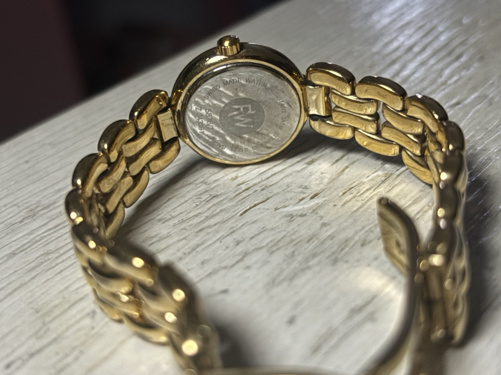 Raymond Weil Geneve Women’s Quartz Analog Gold Tone Bracelet Watch 30m WR