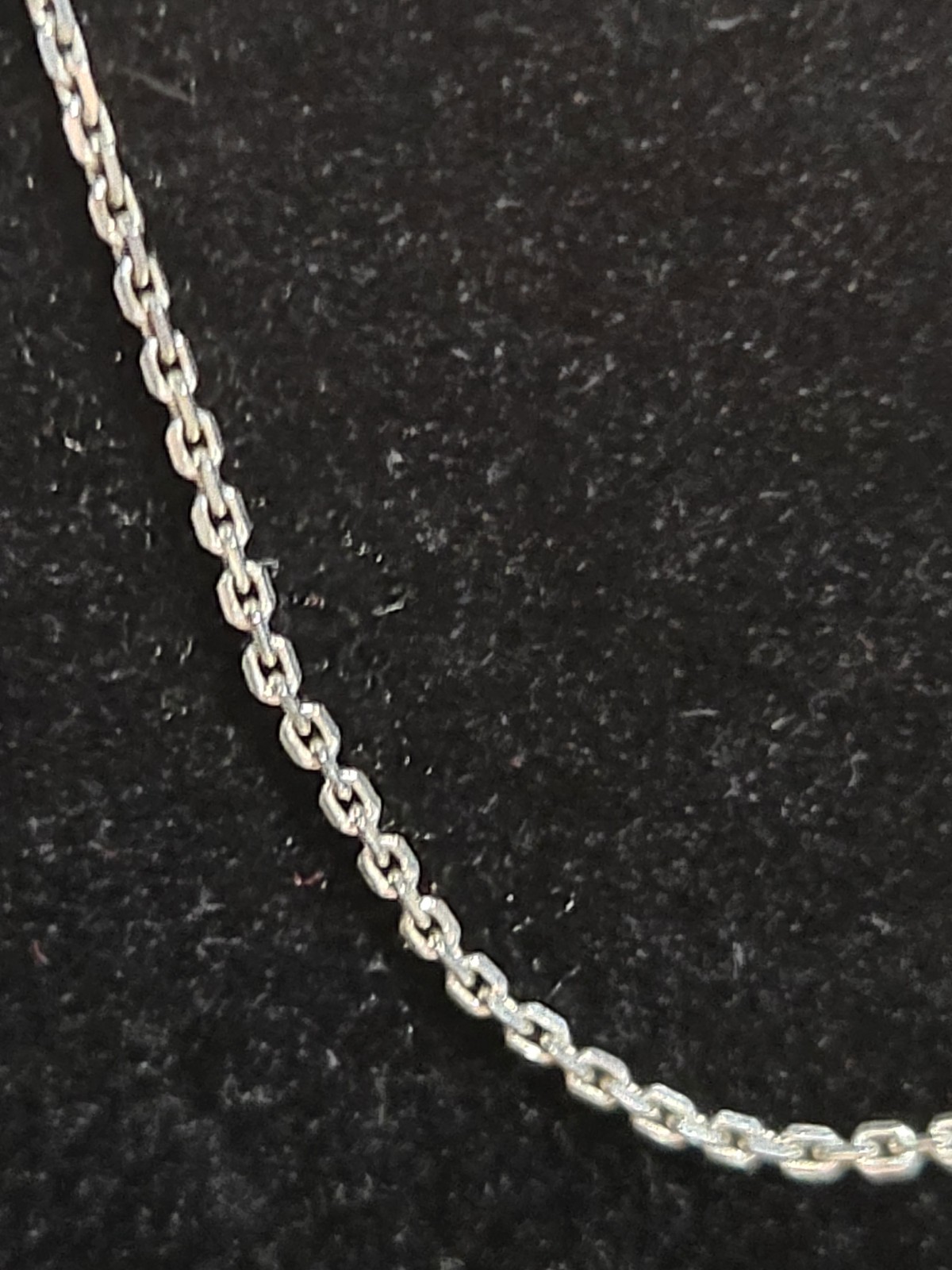 Kendra Scott 925 Sterling Silver Diamond Cut Cable Chain Necklace 16-18″ 1.95g