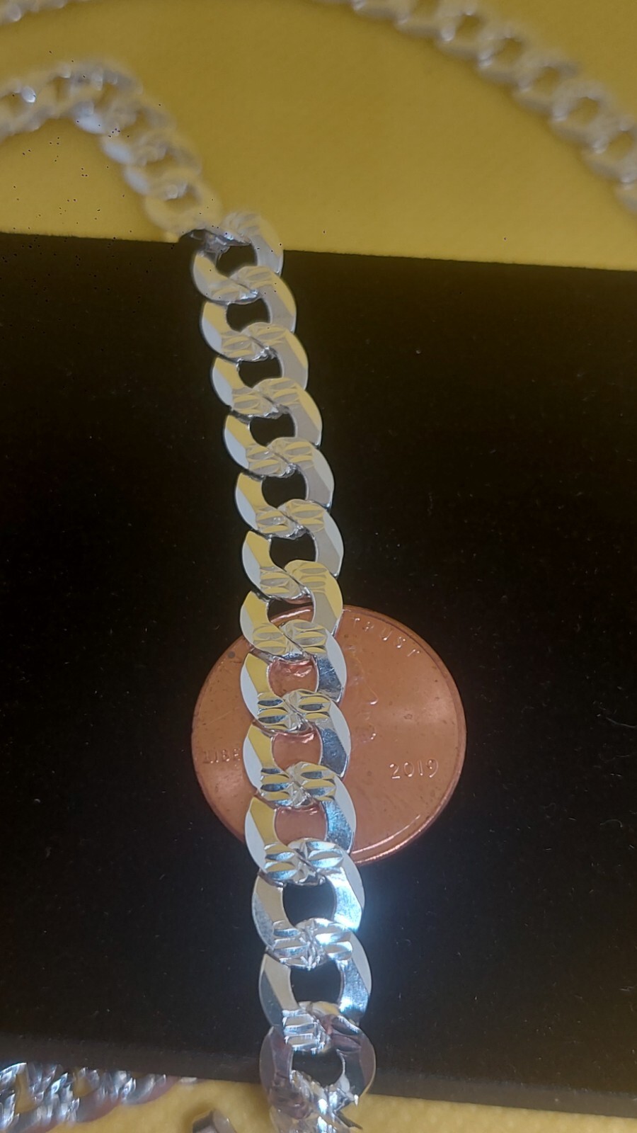 cadena de plata 925 para hombre italiana