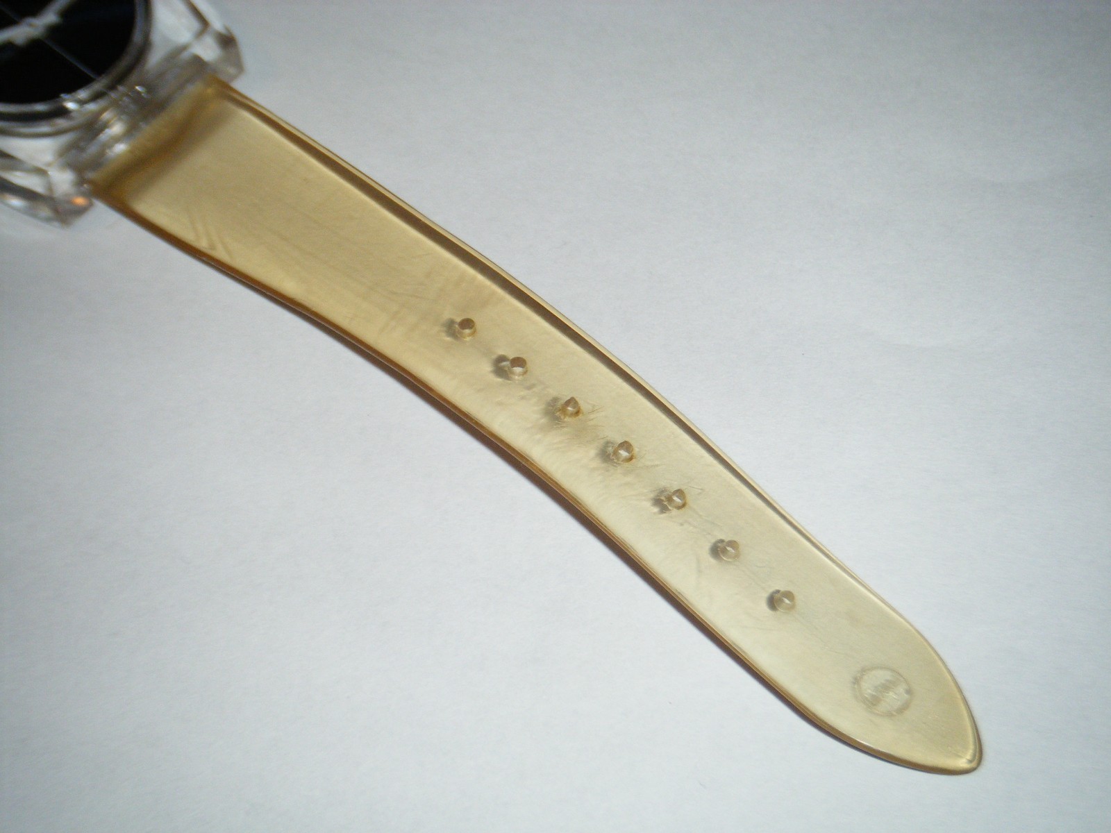 Vintage Chateau Alfex LTD Swiss Plexiglass Manual Wind Mens Wrist Watch