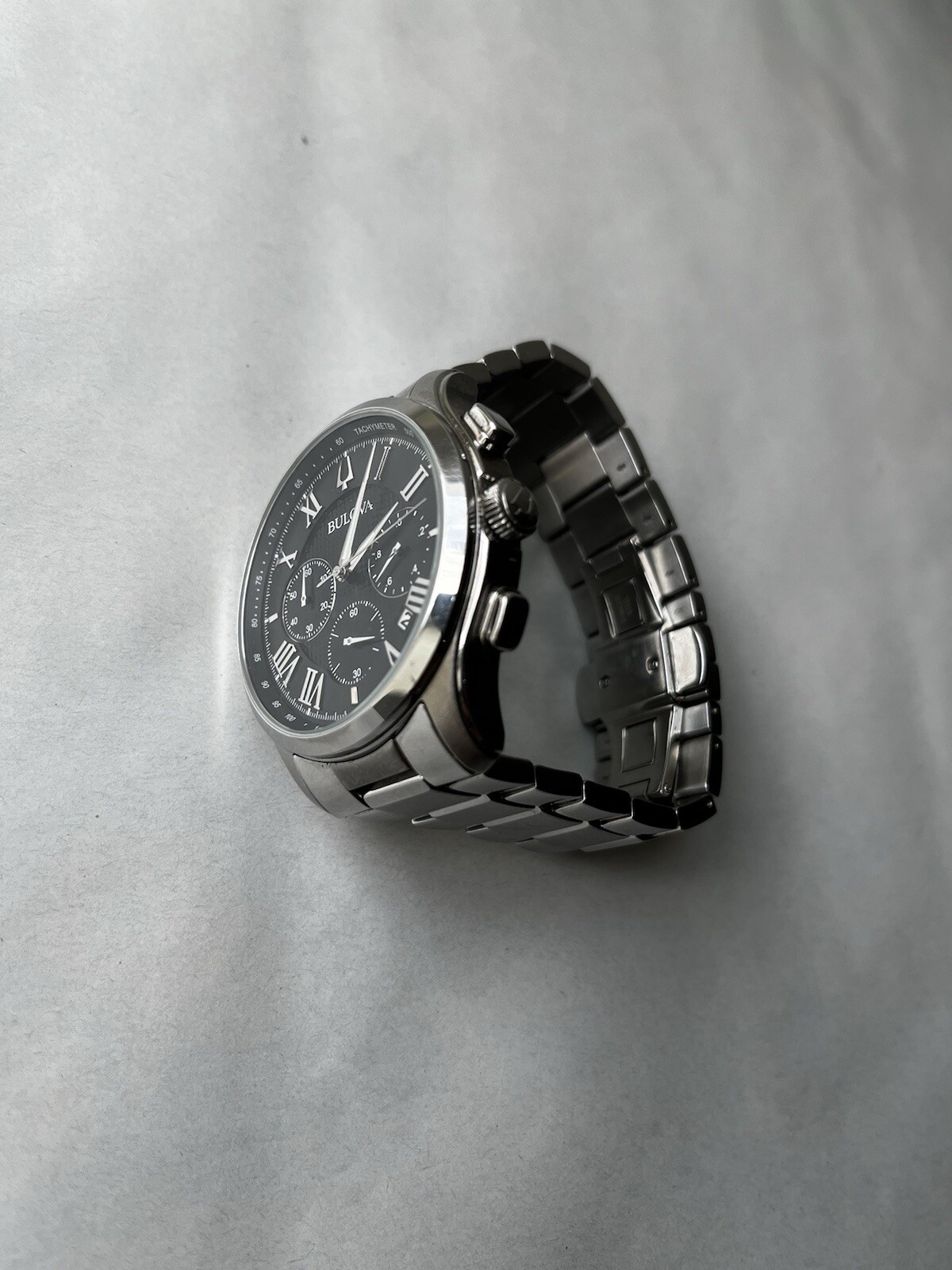 Bulova Wilton Men’s Watch – Stainless Steel Water Resistant