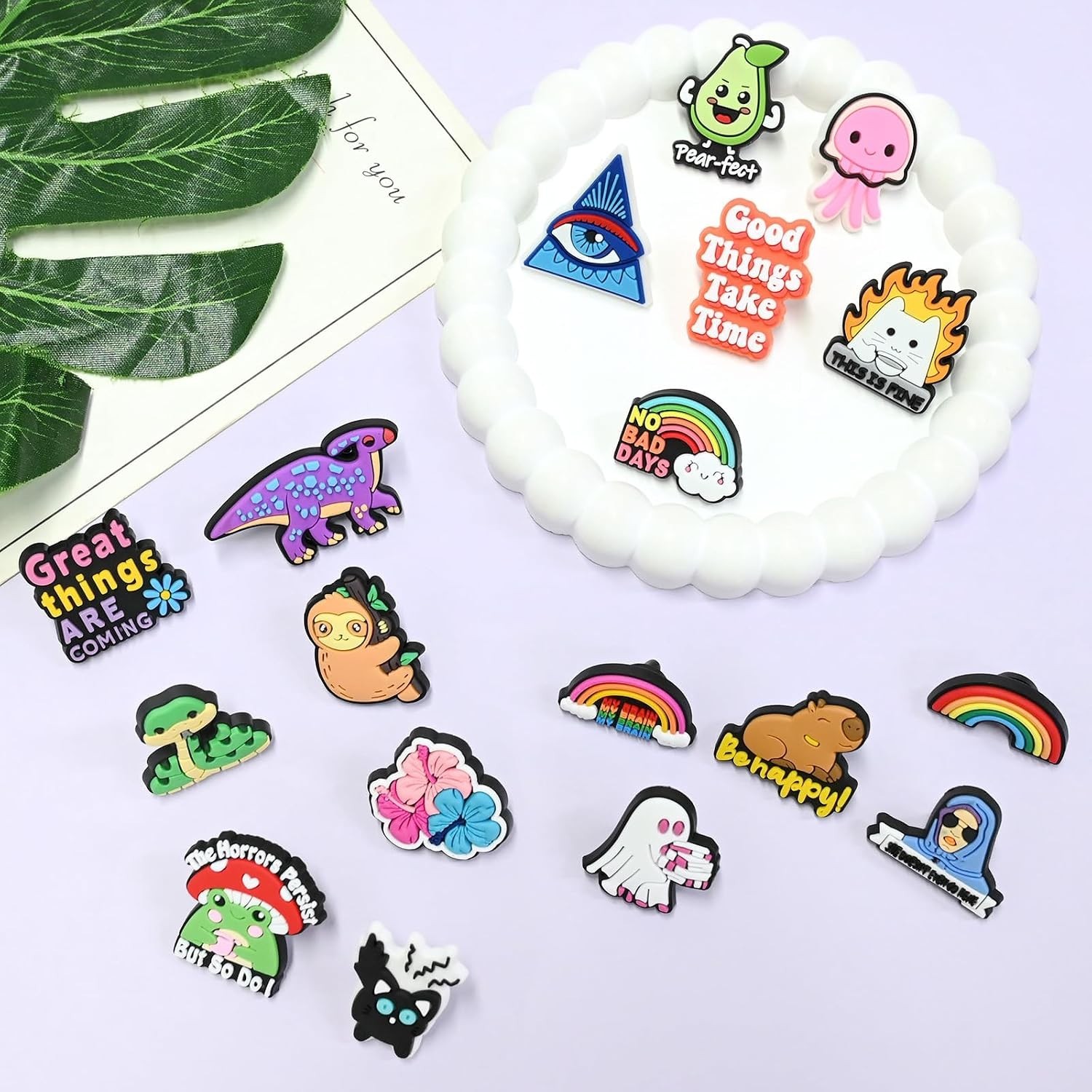 200 PCS Cute Pins Bulk, Funny Backpack Pin Aesthetic Lapel Pin Set Brooch Pin…