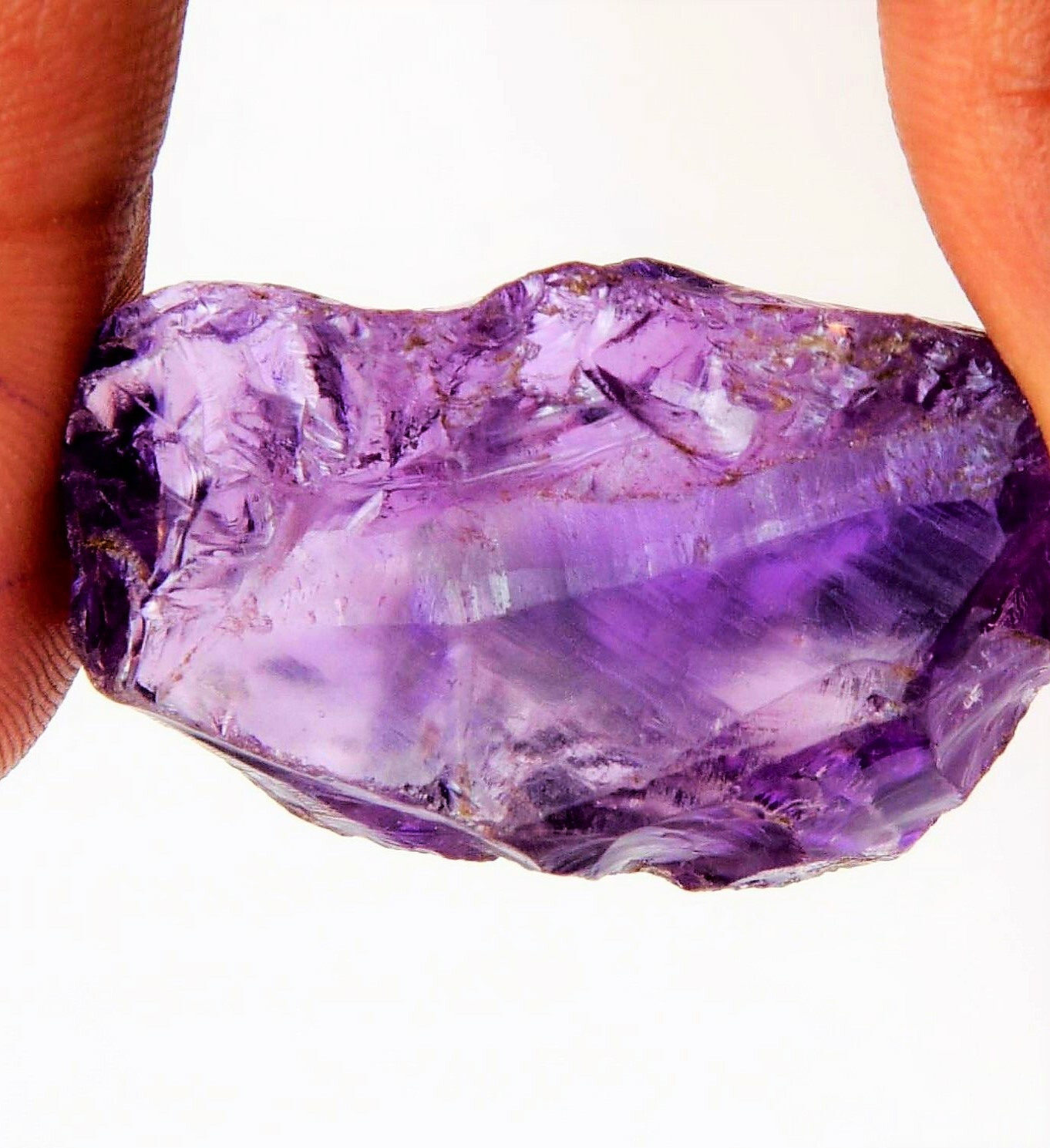 AMETHYST ROUGH GEM VIOLET PURPLE GEMSTONE GENUINE NATURAL UNCUT LARGE CRYSTAL