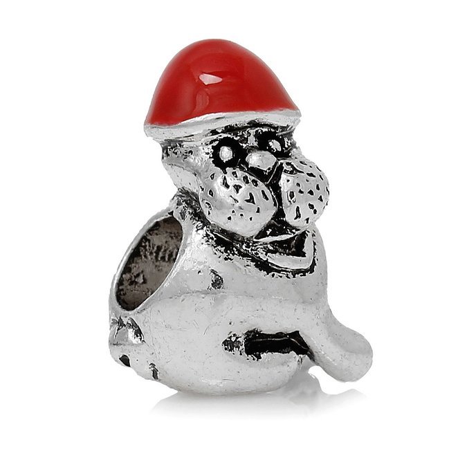 CHRISTMAS CHARM FOR MOST SNAKE CHAIN CHARM BRACELETS-3755