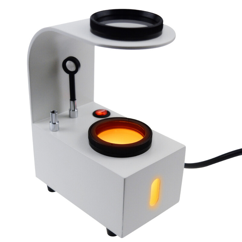 110V or 220V Desktop Polariscope Instrument Gemstone 2 Glass Filter LED Light