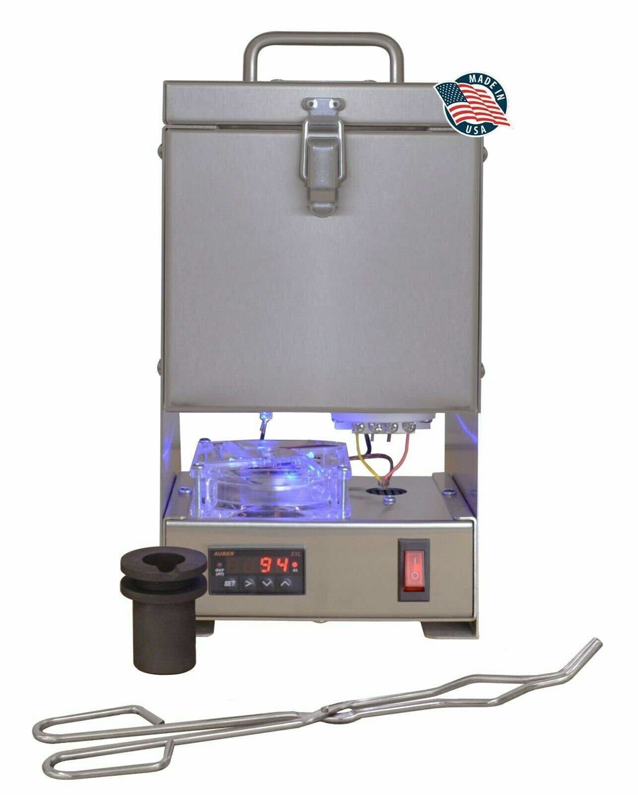 10 Oz TableTop QuikMelt Furnace Sand Cast Set 10 Lbs Petrobond Metal Melting Set