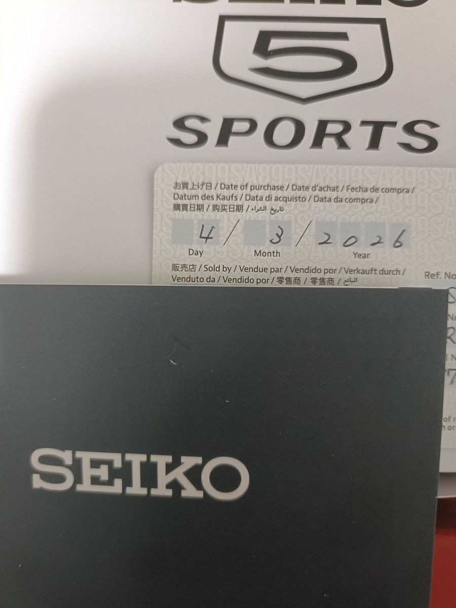 [B1P] Seiko 5 Sports 1968 Reissue First Model SBSA269 Limited 777 [y3m]