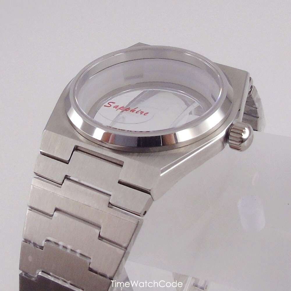 for PRX Super Player Men Watch MOD Watch Case 40mm fit NH35 NH36 NH38 Sapphire