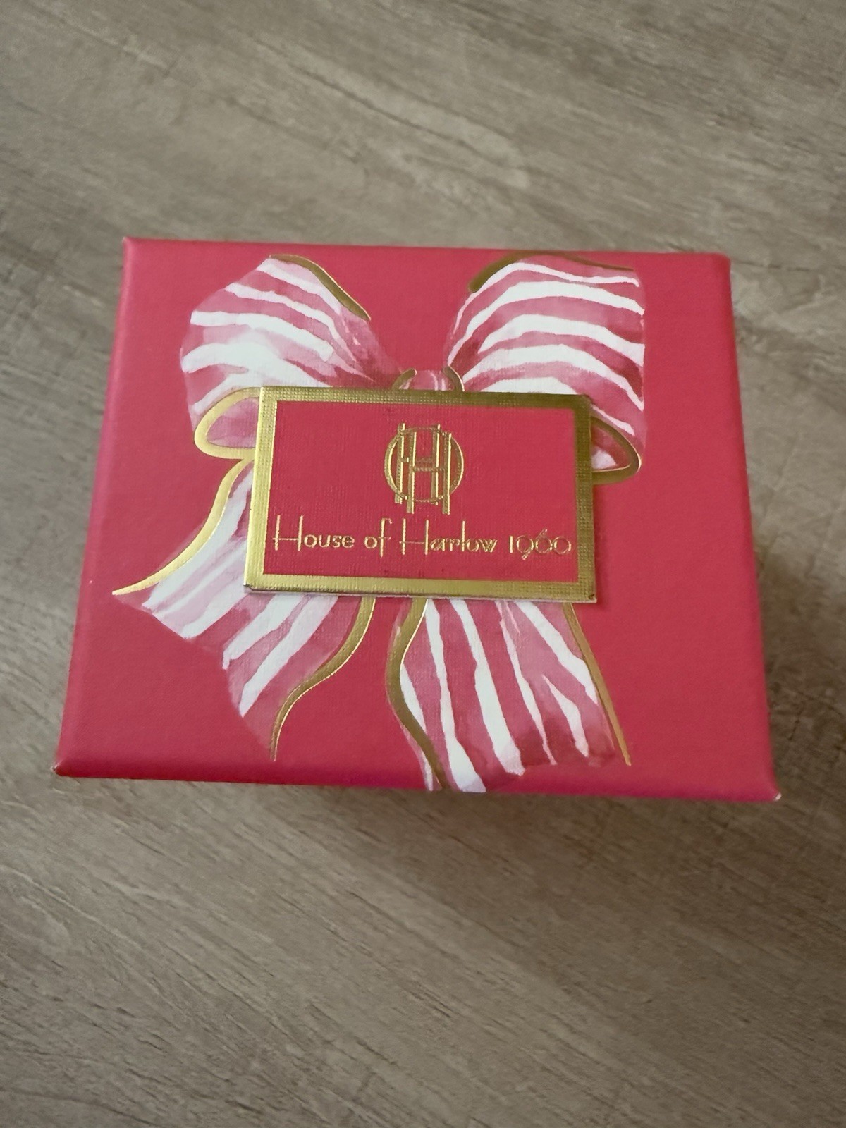 House Of Harlow 1960 Gold Heart Earrings