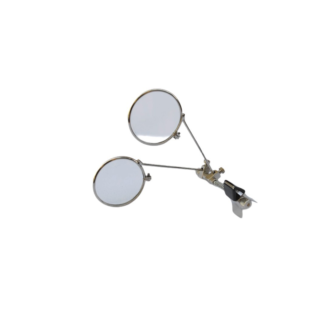 3.3x Magnifying Glasses Loupes – Double Lens Magnifier for Jewelry, Watch Repair