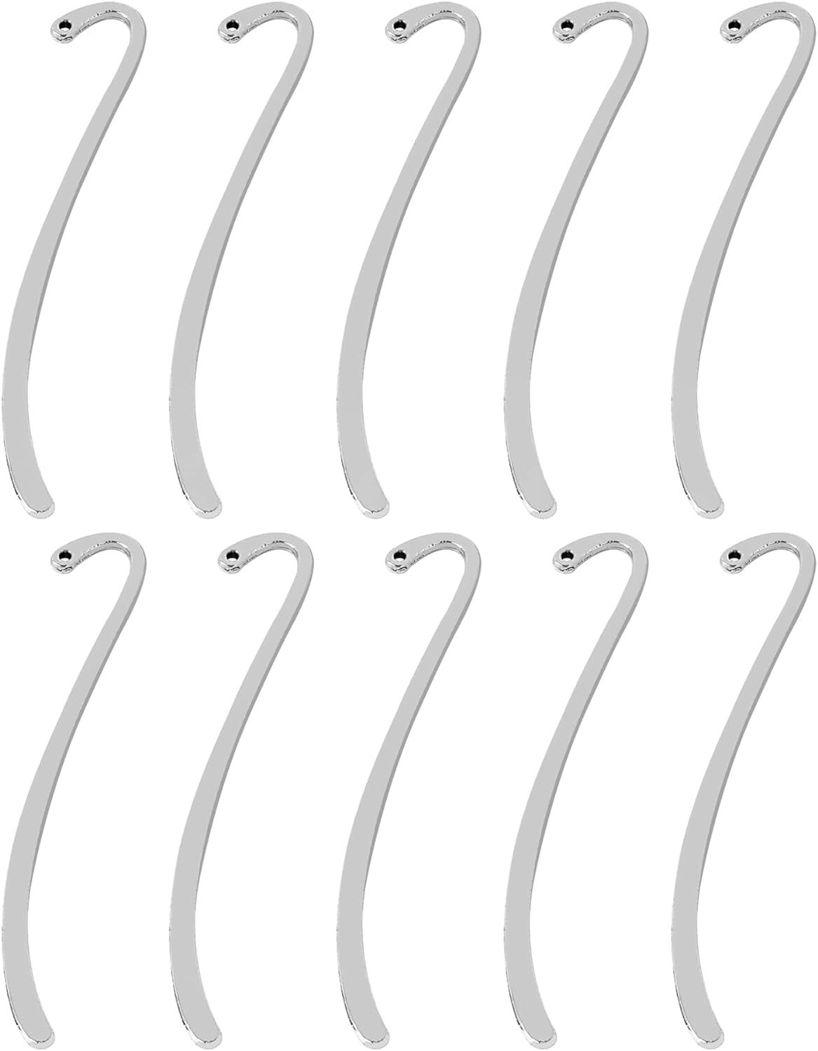 Framendino, 10 Pack Silver Bookmarks Vintage Alloy 10 Pack,