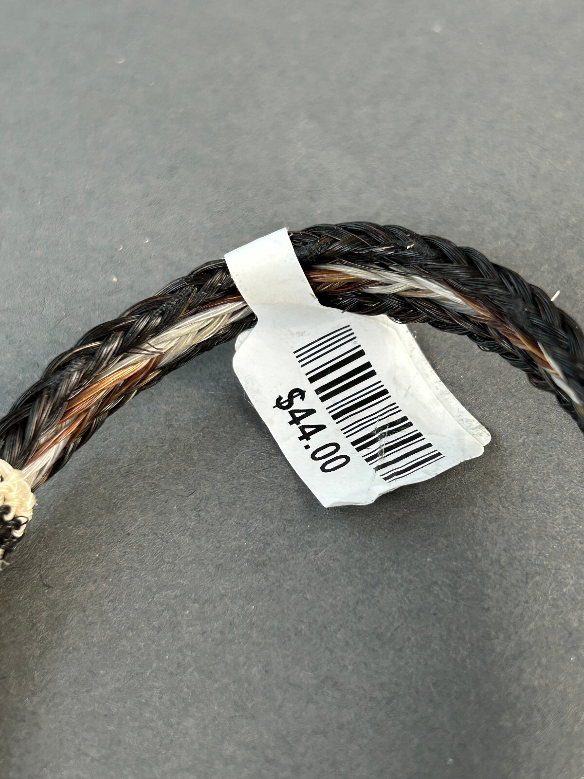 BRACELET FREE PEOPLE TWINE LAYERS PULL SLIDE ADJUST O/S BLACK MULTI NWT $44