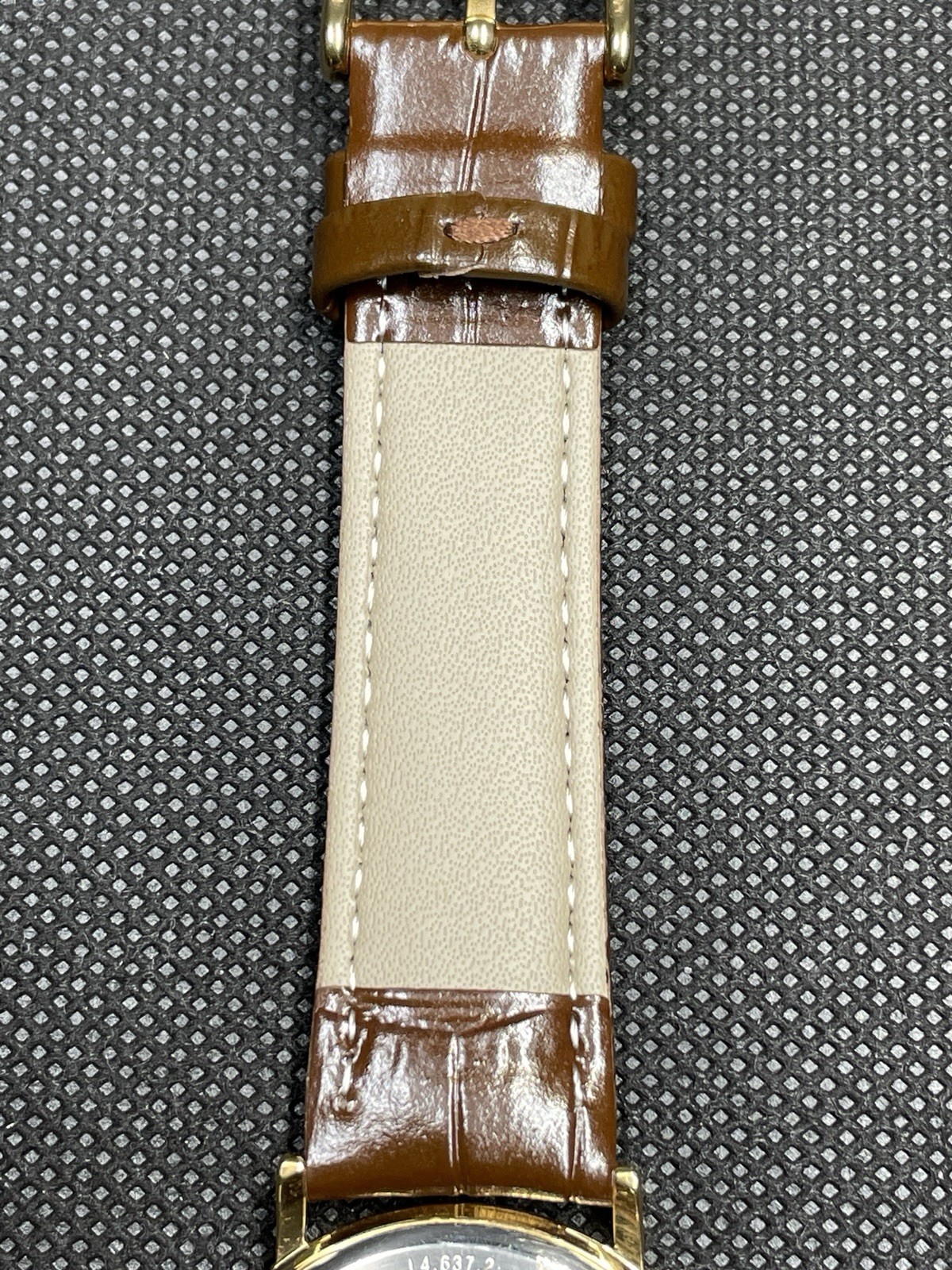 [Excellent] Vintage Longines L4.637.2 Grande Classique Glod Round Quartz JAPAN
