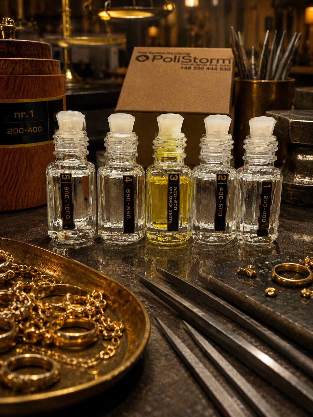 AcidStorm Professional Gold Testing Kit for Pawn Shops & Jewellers