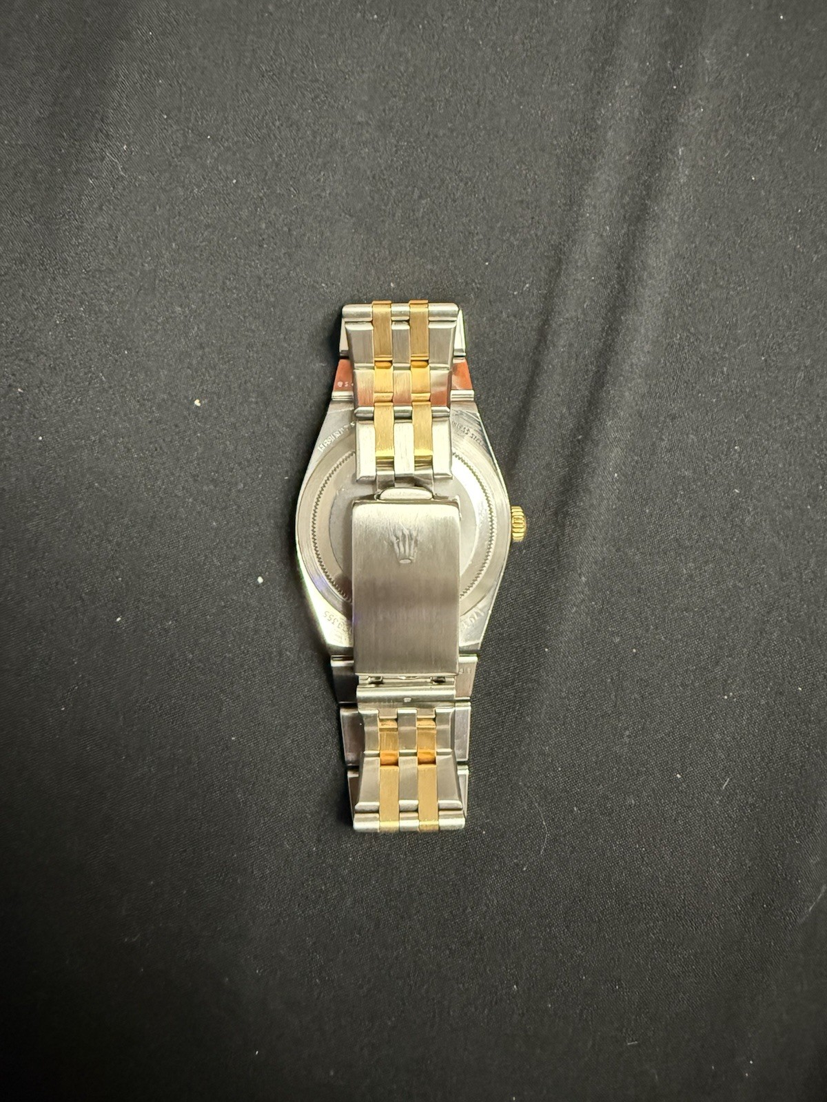Rolex Datejust Oysterquartz 18k Yellow Gold/Steel 17013 Non working READ Descrip