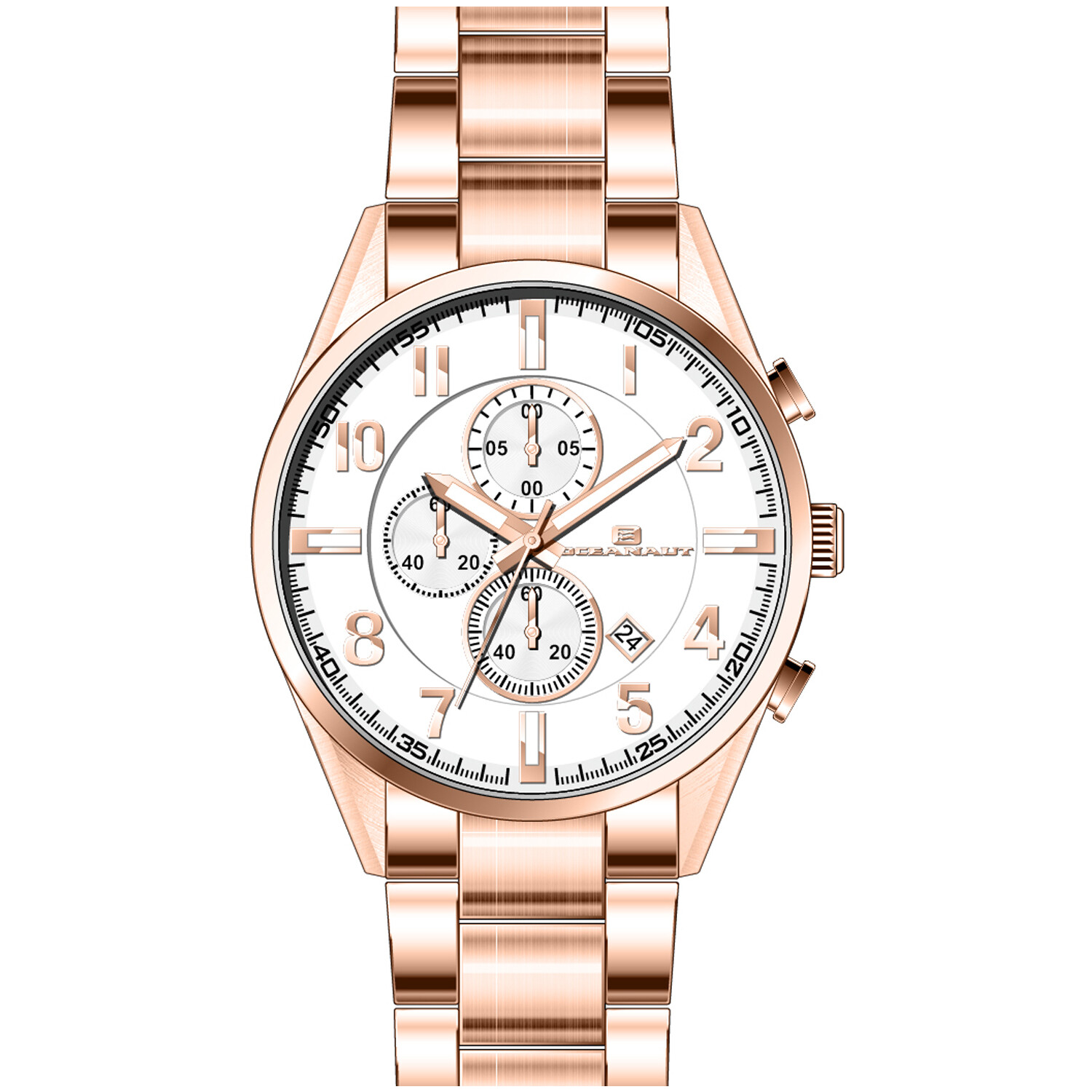Oceanaut Men’s Escapade Silver Dial Watch – OC5855