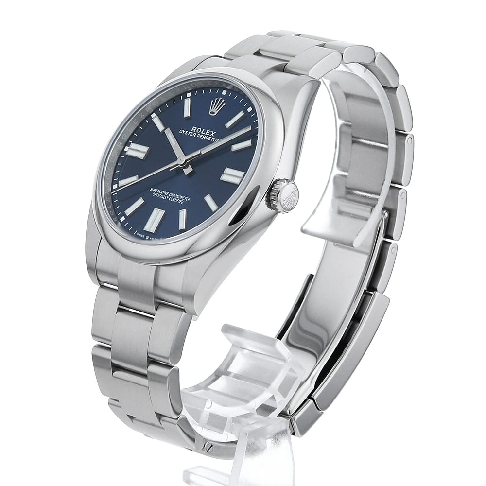 ROLEX Oyster Perpetual 41 124300 blue Random Number second hand mens