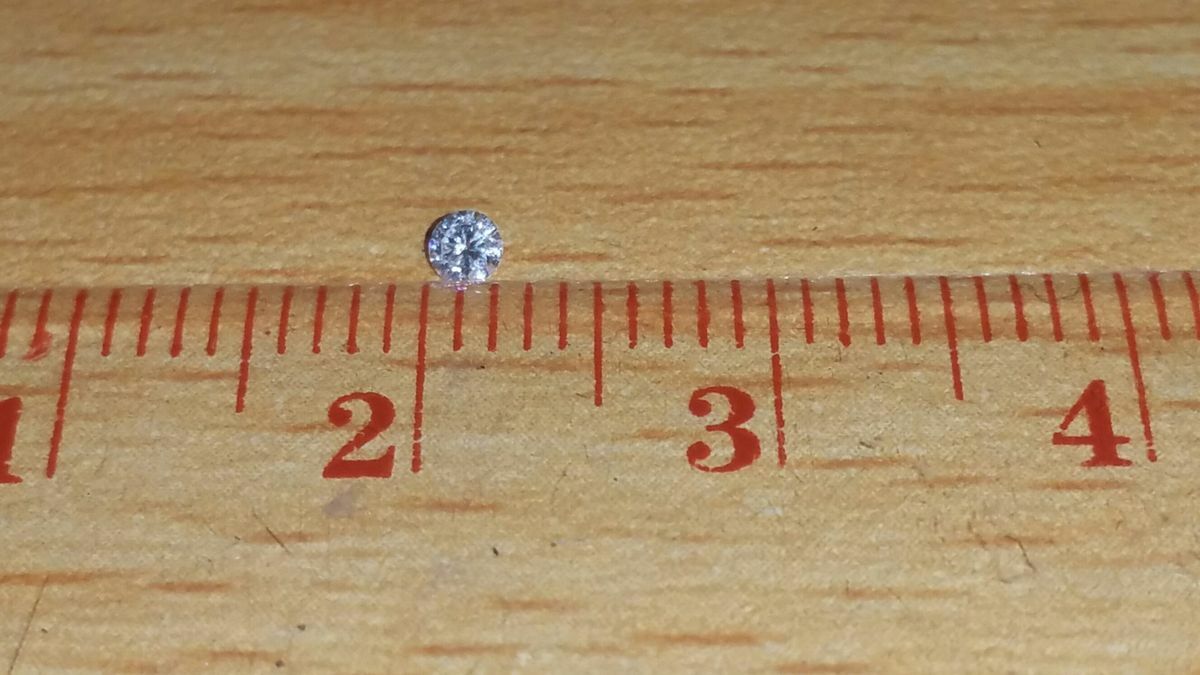 0.05 CT G-H /SI COLOR NATURAL LOOSE DIAMOND 2 PIECE ROUND SHAPE 2.35 MM 0.10 TCW