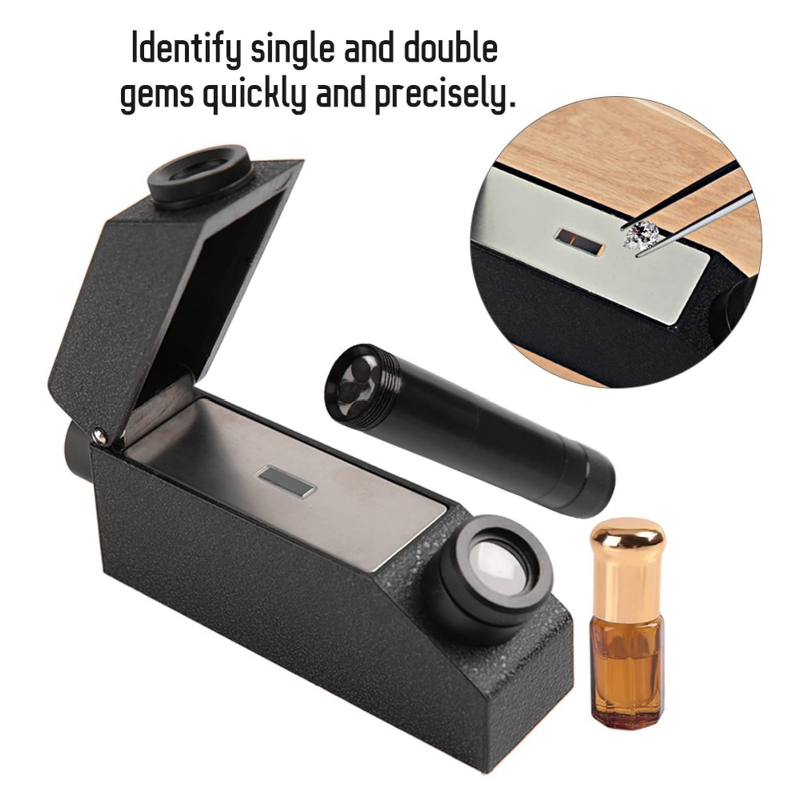 Jewelry Refractometer Meter – Professional Gem Testing Tool for Refractive Index