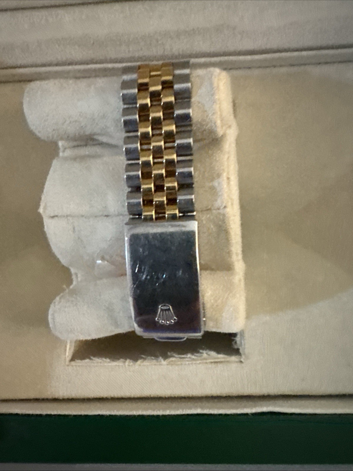Rolex Oyster Perpetual 34mm Vintage GOLD PLATED Steel Mens Watch Ref 1024