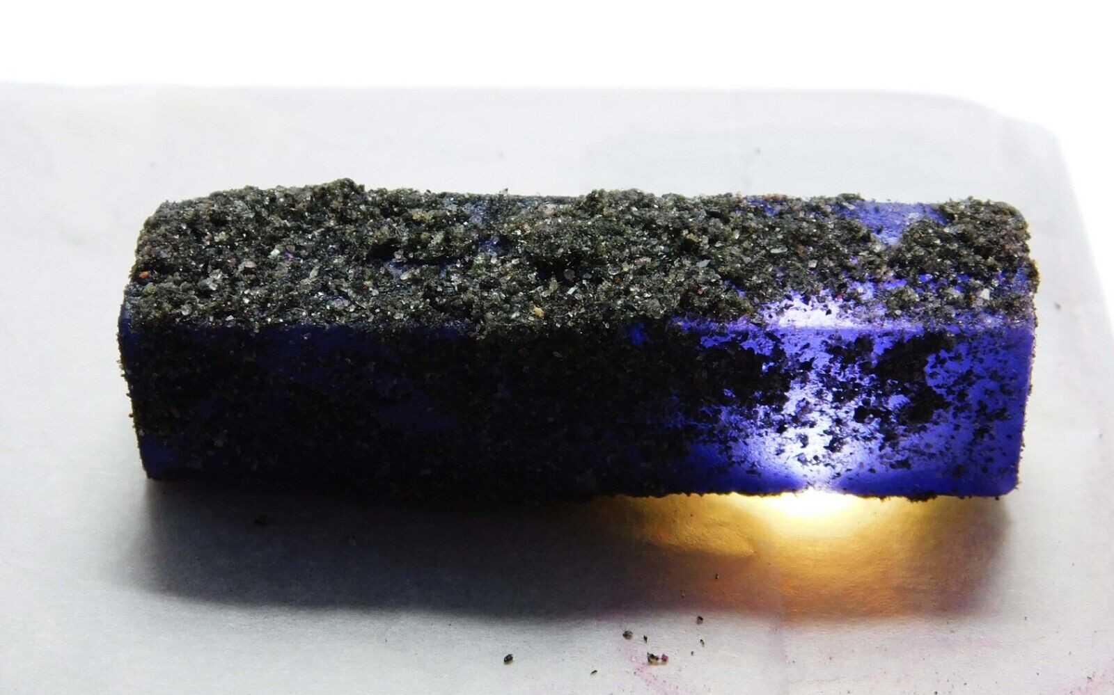 CERTIFIED Earth Mined Natural Blue Tanzanite Uncut Rough 155 Ct Loose Gemstone