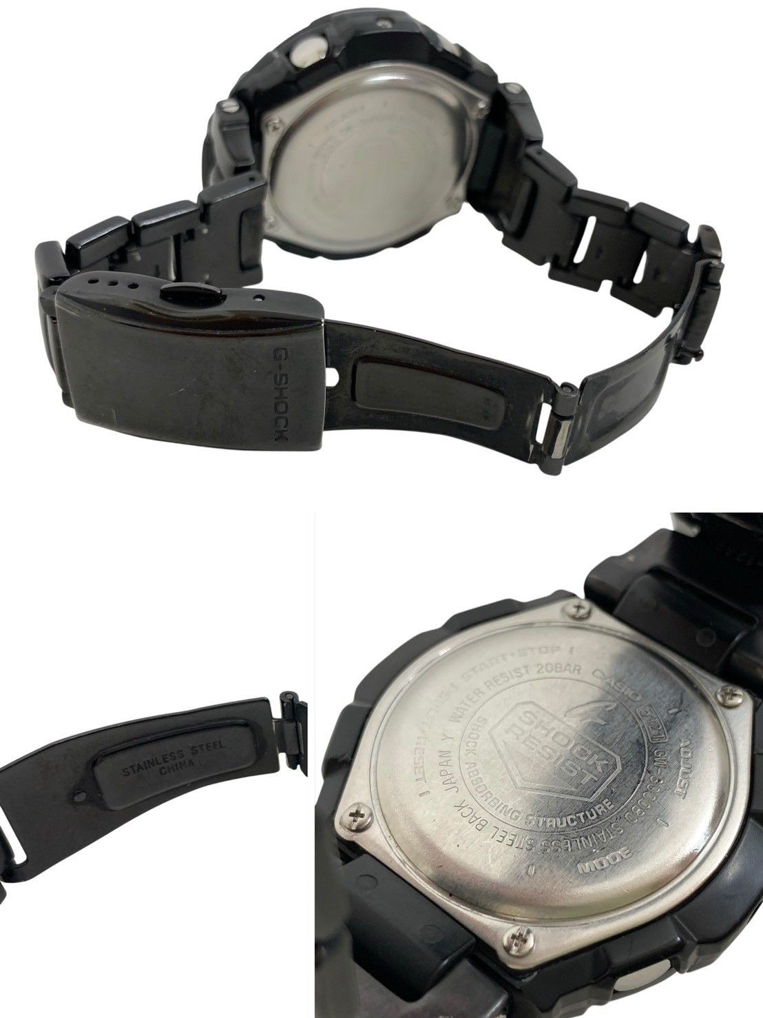 CASIO G-SHOCK GW-3000BD Gravitymaster Tough Solar Multiband 6 Black Mens Watch