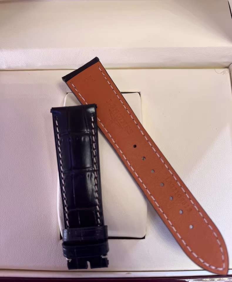 Longines L2.793 L2.893 L2.518 L2.628 L2.629 Original Leather Brown Watch Strap