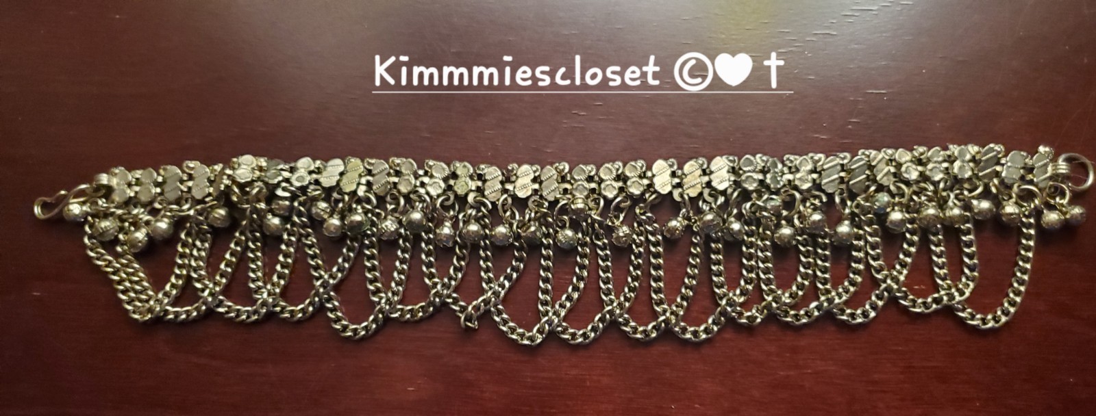Vintage Kuchi-style Payal & Jingling Ghungroo Silver Alloy Chains Anklet