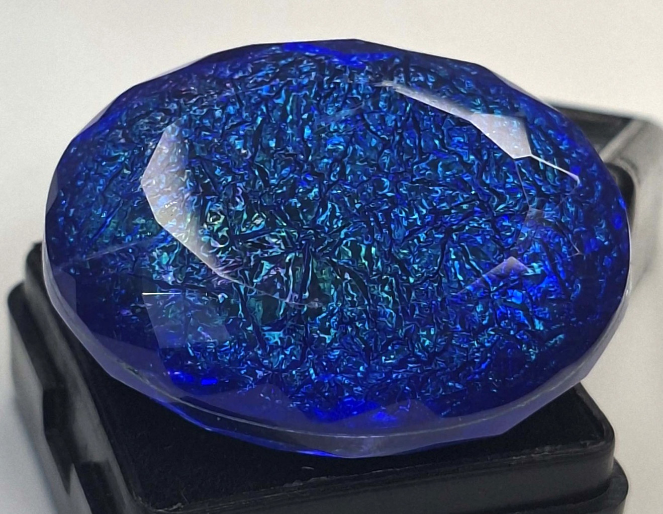 Monarch Fire Opal Oval Cut 79-81 Ct Natural Loose EGL Certified Gemstone SP128