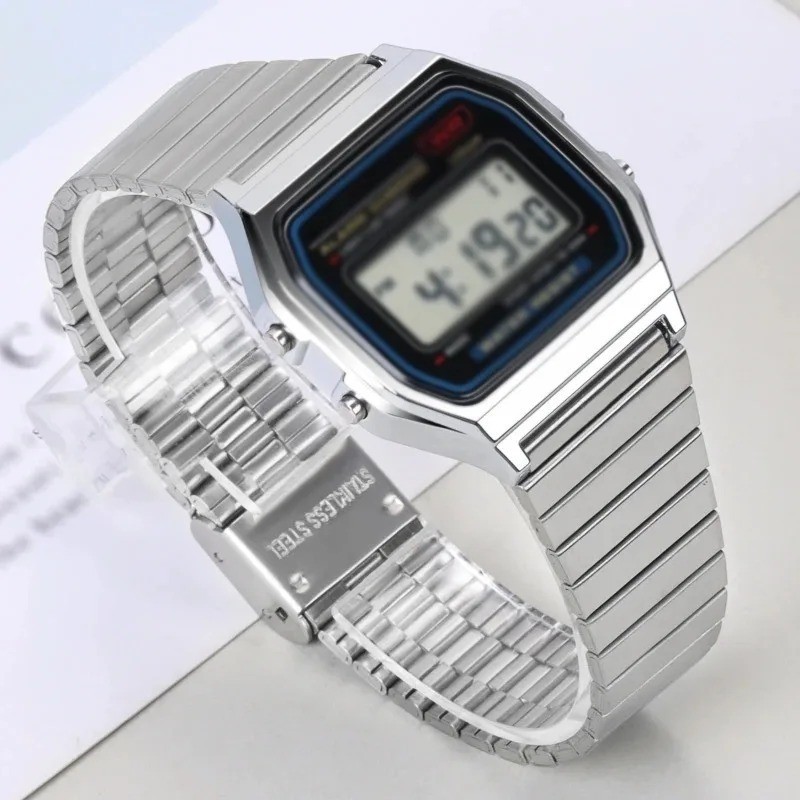 Stainless Steel Watch Band for F91W A158 A168 B650 AQ230 AE500W 18/20mm