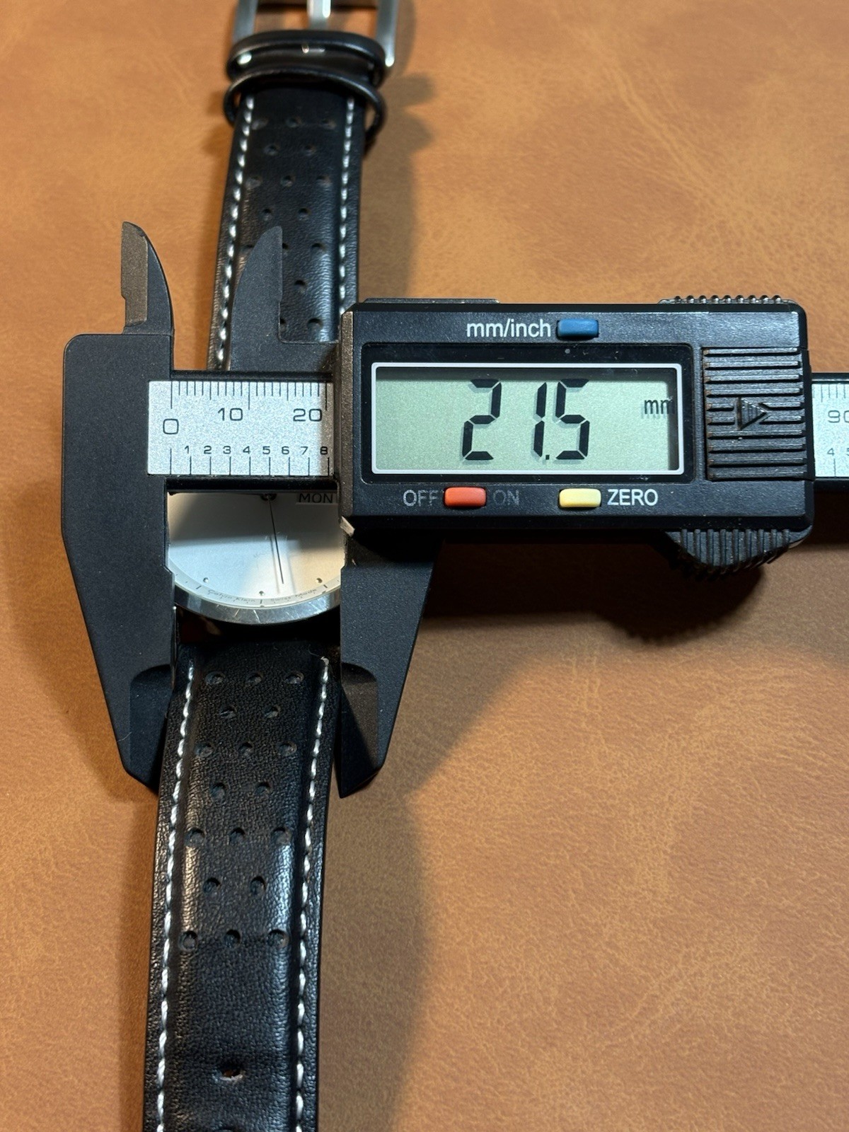 Calvin Klein Swiss Made Men’s Watch Stainless K2211 Day/Date,LeatherCitizen Band